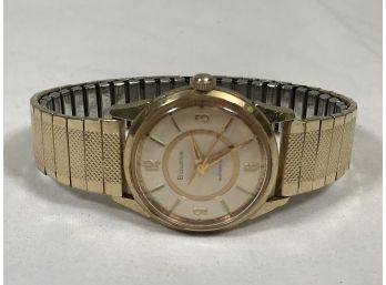 Fantastic Vintage Mens BULOVA Art Deco Watch - Starts & Stops - OVERALL A GREAT LOOKING WATCH !