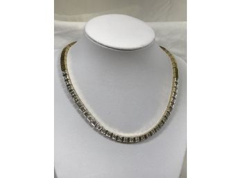 Absolutely STUNNING 18K Gold & Diamond Necklace - Approximately 5.5 Carats Of Diamonds - Appraised For $7,500