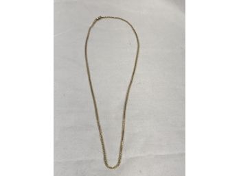 Wonderful 14kt Yellow Gold Snake Chain Necklace 18'  VERY Pretty Piece - Solid Gold VERY NICE !