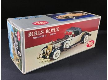 Vintage Rolls Royce Transistor Radio - AM-FM - VERY Cool Piece  Probably 1970s - VERY COOL PIECE !