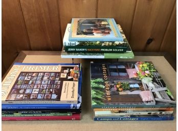 Creative Book Collection - Quilting, Crochet, Cottage Style Decor, Gardening - 16