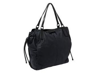 Burberry Leather Trimmed Nylon Buckleigh  Shopper Tote - Interior Shows Wear