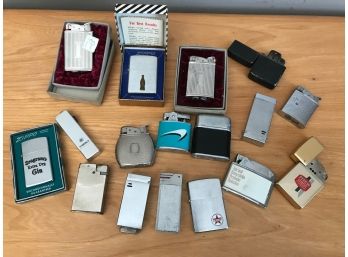 Lighters Galore - Zippo, Evans, Yashica, Omega, Wind Master, Rolex  Some New, Some Very Old!