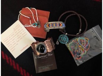 Southwestern Themed Jewelry - Sundance, American West, Ralph Lauren, Sterling & Turquoise