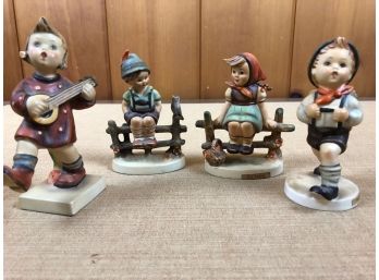 Hummels - 4 Little Figurines - One Dates To 1938