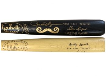 Rollie Fingers Autographed Bat - Limited Edition Louisville Slugger 202/341 Plus