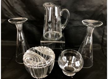 MCM Vibe - Candlesticks, Lenox Vase And More - 5pc Assortment