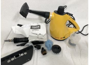 Haan Fabric Steamer With Accessories - Good Working Condition