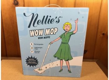 Nellies WOW Mop - NEW - Rechargeable, Lightweight