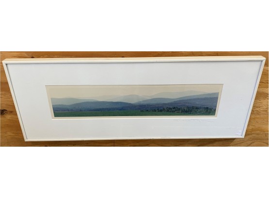 Framed Signed Bucollock  Panoramic Print