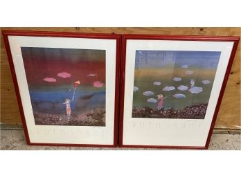 Two Framed Signed Ruth Shany Prints