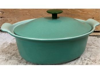 Prizer Ware Covered Cast Iron And Enamel Casserole Pot