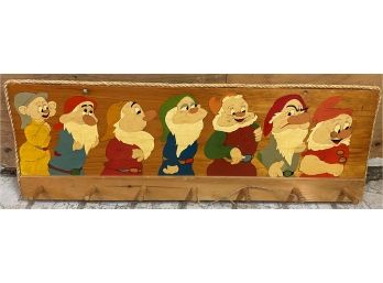 Custom Hat Board With The Seven Dwarfs Hand Painted