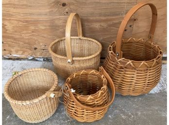 Four Contemporary Baskets
