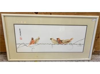 1960's Signed And Numbered Print