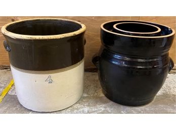 Two Pieces Of American Pottery