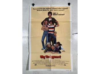 Vintage Folded One Sheet Movie Poster My Bodyguard