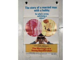 Vintage Folded One Sheet Movie Poster The Marriage Of A Young Stockbroker 1971