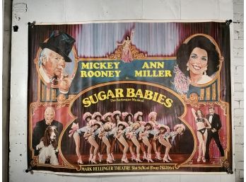 Vintage Rolled Large One Sheet Movie Poster Sugar Babes
