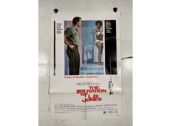 Vintage Folded One Sheet Movie Poster Th Liberation Of  L.B. Jones 1970