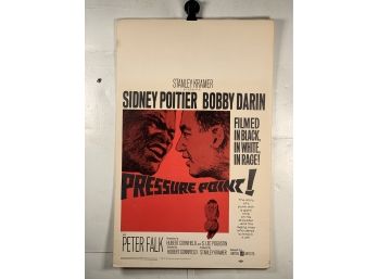 Vintage Movie Heavy Stock Window Card Pressure Point