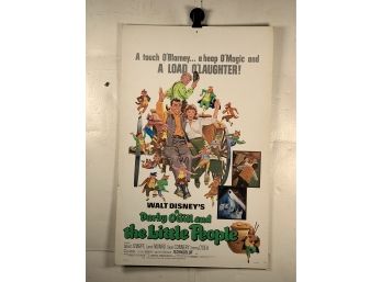 Vintage Movie Heavy Stock Window Card The Little People