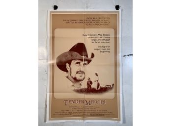 Vintage Folded One Sheet Movie Poster Tender Mercies