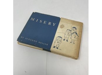 Vintage 1964 MISERY By Suzanne Heller HC Book