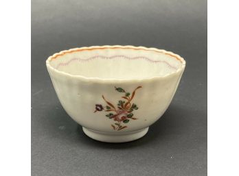 Antique 18th Century Chinese Export Porcelain Famille Rose 3.75' X 2 Bowl
