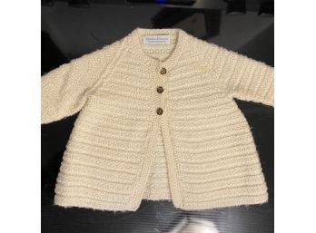 Vintage Hand Knit ODESMITH & RICHARDS Baby Child's Sweater