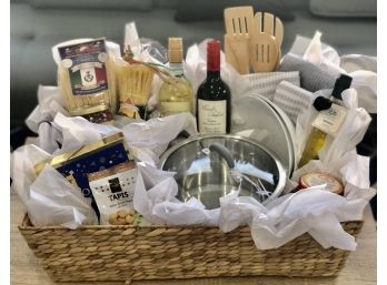 $150 Italian Dinner Gift Basket Courtesy Of Ida Chaplinski Of The New Haus Group