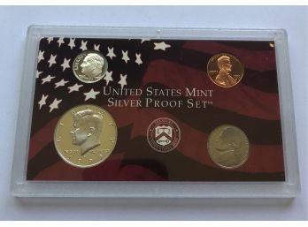 1999 US Silver Proof Set (Coins All S Mint Mark) (See Description)