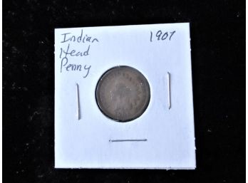 1907 U.S. Indian Head Penny