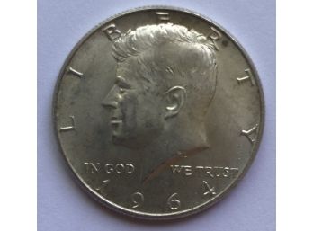 1964 Kennedy UNC Half Dollar