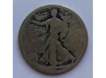 1920 S Walking Liberty Half Dollar