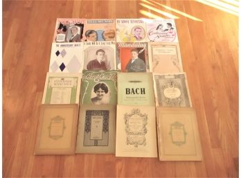 Vintage Sheet Music, Spans Many Years, Lot 7