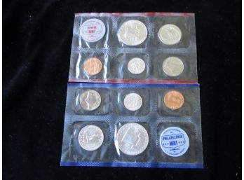 1961 P & D 5 Coin Uncirculated U.S. Silver Mint Set