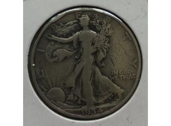 1934 S Walking Liberty Half Dollar