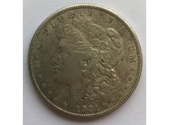 1921 US Morgan Silver Dollar