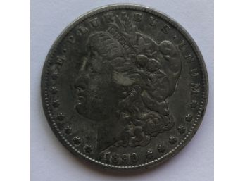 1890 S US Morgan Silver Dollar