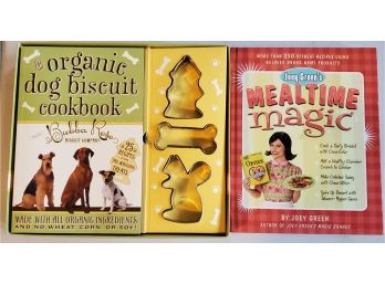 Two Complementary Cook Books - One Is For Snacks For The Family & The Other Is For Snacks For Your Dogs!!