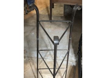 Attractive Wrought Iron Garden Frame Plant Stand