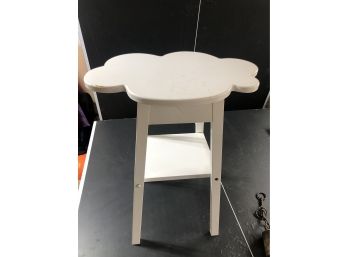 Stylish Pottery Barn Cloud Shaped End Table