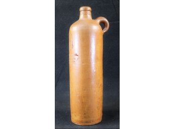 Antique Rhonser Germany - Salt Glazed Stoneware Pottery Tall Jug Bottle
