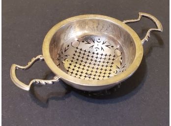 Antique Sterling Silver Tea Strainer
