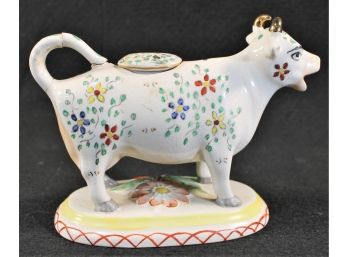 Antique Porcelain Cow Creamer