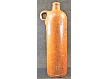 Antique Rhonser Germany - Salt Glazed Stoneware Pottery Tall Jug Bottle