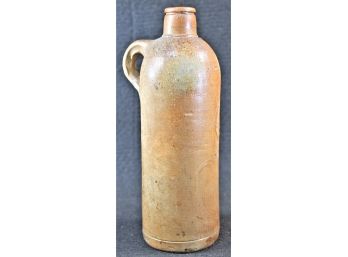 Antique Georg Kreuzberg Salt Glazed Stoneware Pottery Bottle Jug