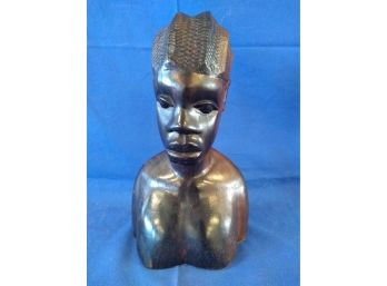 Vintage Ebony Bust African