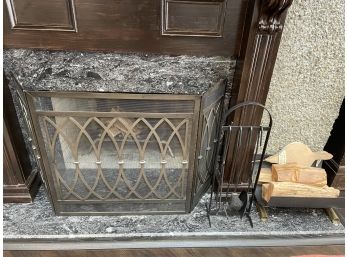 Set Of 3 Fireplace Items